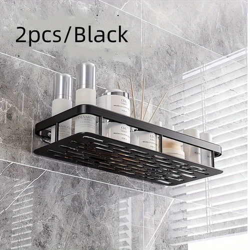 2Pack Aluminum NoDrill Wall Shelves RustProof SpaceSavers