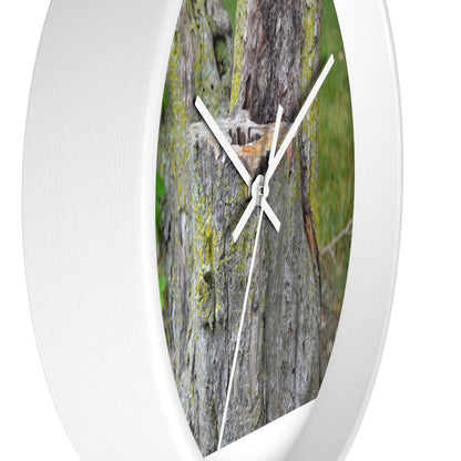 Tree Stump Wall clock