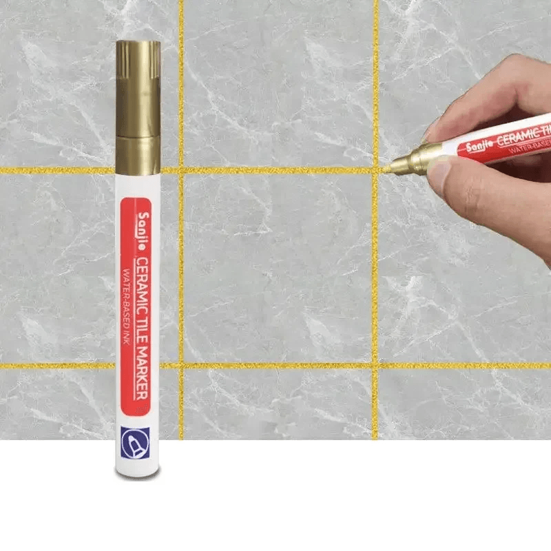 Waterproof Grout Filler Pen for Tile Repair – 1 PCS
