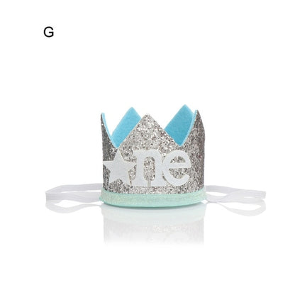1st New Party Headband Hat Boy Girl First Birthday
