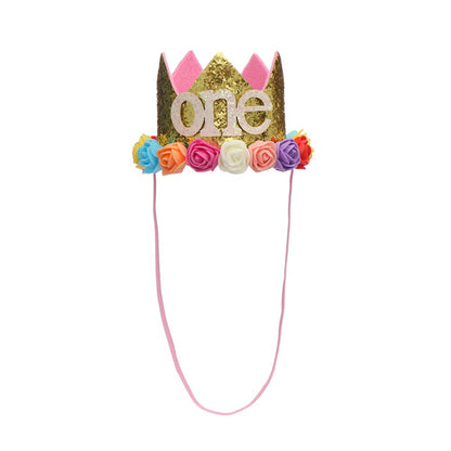 1st New Party Headband Hat Boy Girl First Birthday