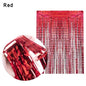 2/3M Colorful Rainbow Backdrop Foil Curtains