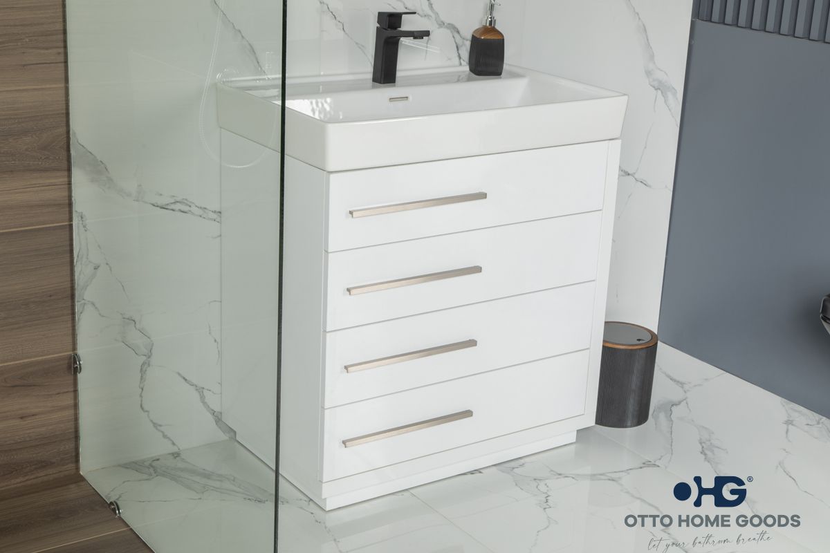 Adora 32" White Bathroom Cabinet