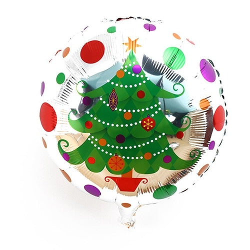 2 pcs 17.7 inch Christmas foil balloons merry