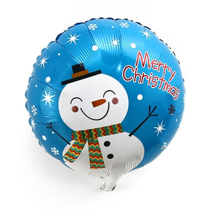 2 pcs 17.7 inch Christmas foil balloons merry