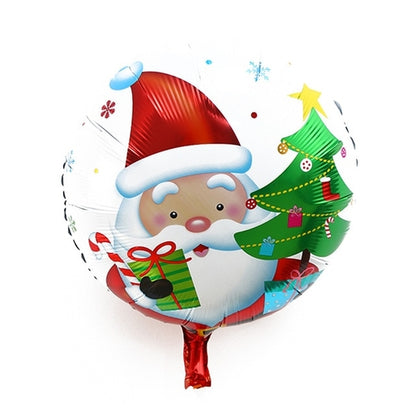 2 pcs 17.7 inch Christmas foil balloons merry