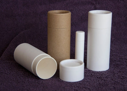 2.5 ounce / 70 g Natural Kraft Push-up Cosmetic Container