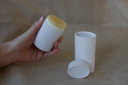 2.5 ounce / 70 g Oval Push-up Cosmetic Container