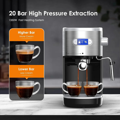 20 Bar Espresso Machines with Grinde CM8031