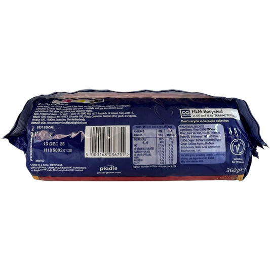 McVitie's Digestive Original - 100% Whole Wheat Healthy Biscuit Snacks, Perfect For Guilt-Free Treating