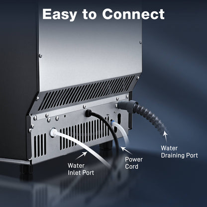 200LBS Freestanding Commercial Ice Maker Z5895