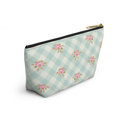 Customizable: Charming Floral Accessory Pouch | Perfect for Makeup, Travel, Gifts, Home Organization, Cute Storage