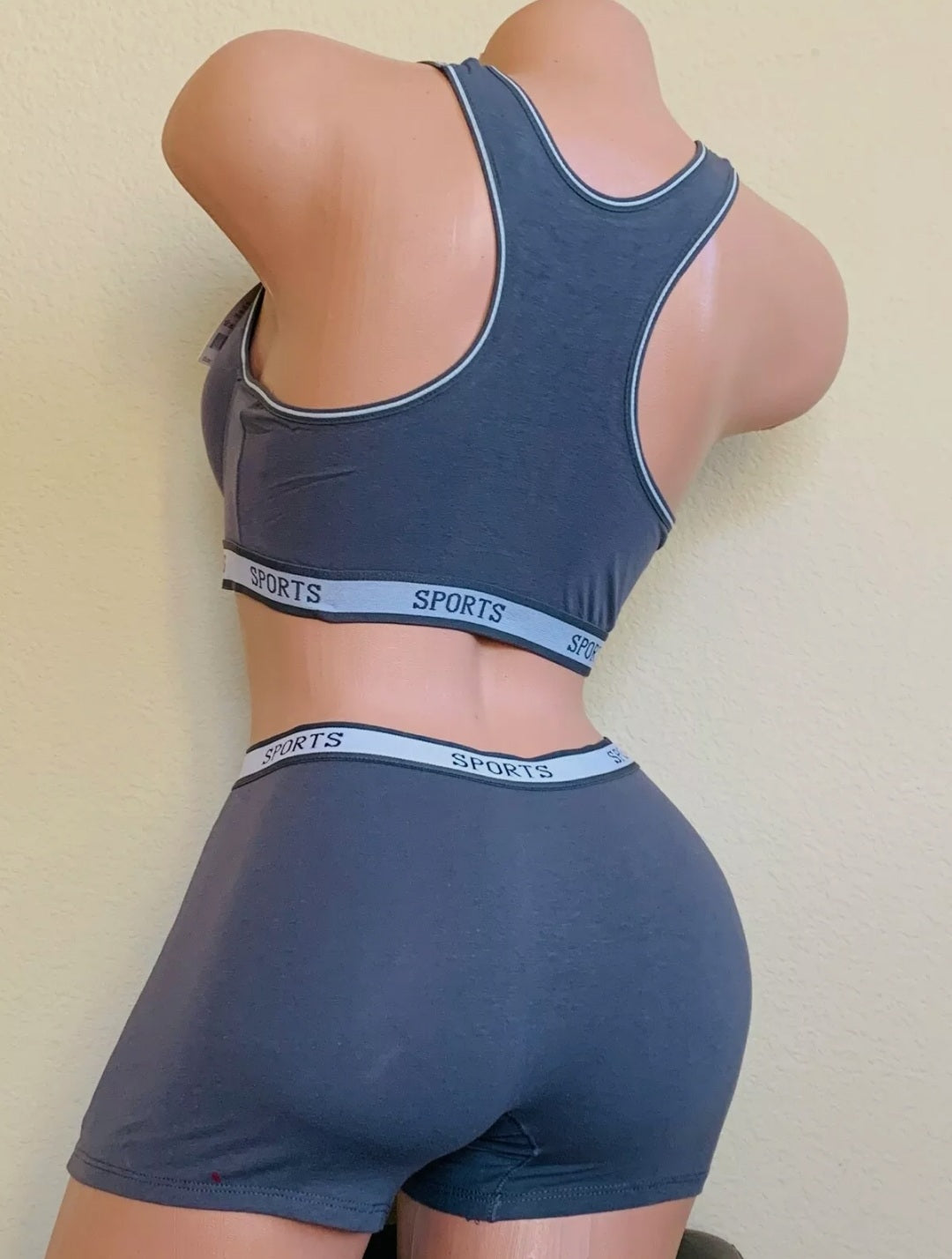 Sexy SPORTS Bras BOYSHORTS set