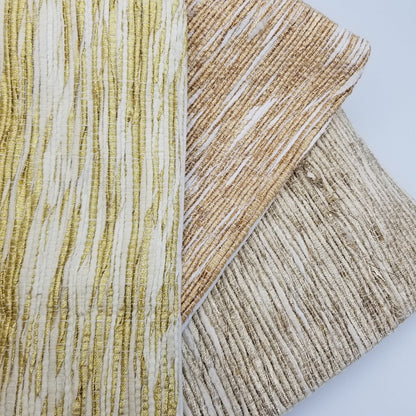 Shiny Gold Upcycled Sari Tree Skirt with Canvas