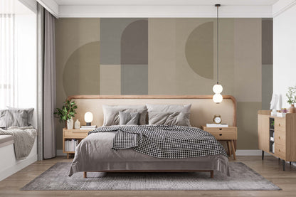 Geometric Wallpaper | Kitchen + Metal