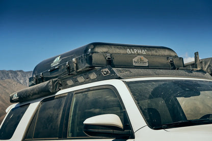 Alpha Hardshell Rooftop Tent – ABS – 2–3 Person – Black – All-Season Overland Shelter