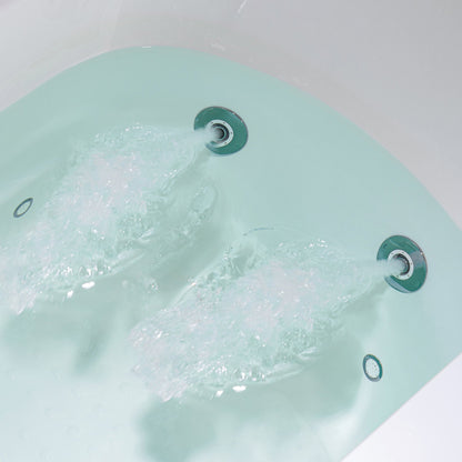WOODBRIDGE 54 in. x 30 in. Right Hand Walk-In Air & Whirlpool Jets Hot Tub