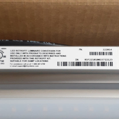 I2SYSTEMS (10 PACK) Indoor LED Linear Lighting System 48” with Wall Mounts E465738 (New)