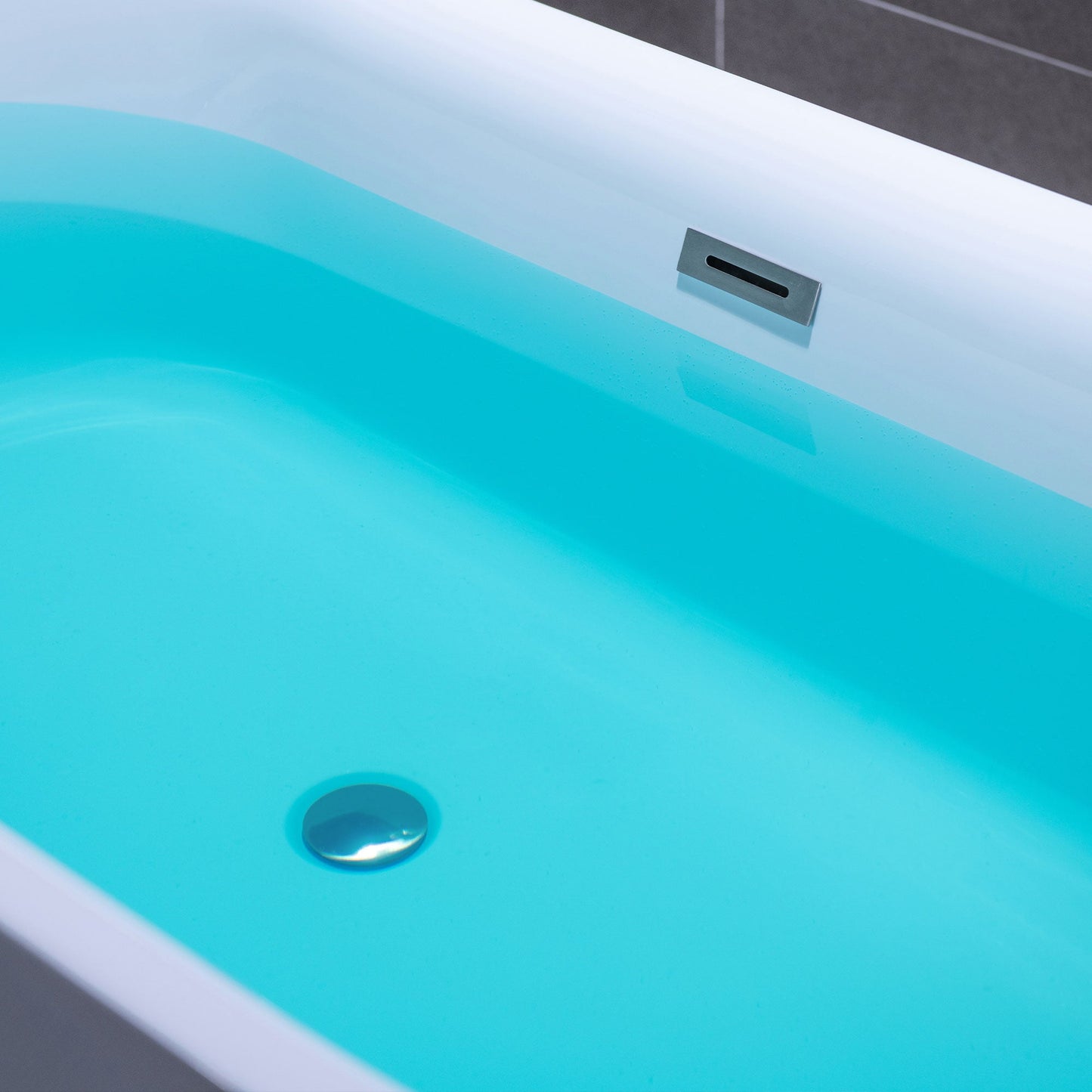 WOODBRIDGE 67" Acrylic Freestanding Bathtub Contemporary Soaking Tub