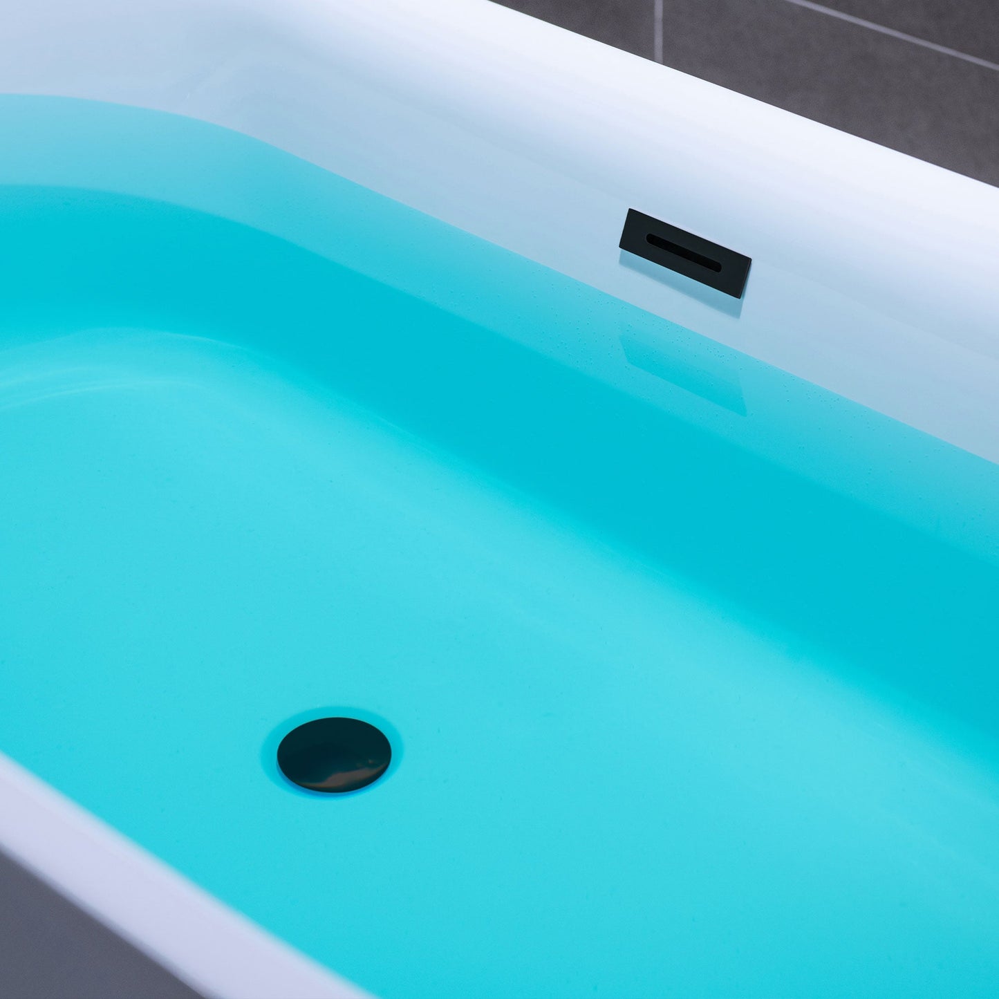 WOODBRIDGE 67" Acrylic Freestanding Bathtub Contemporary Soaking Tub