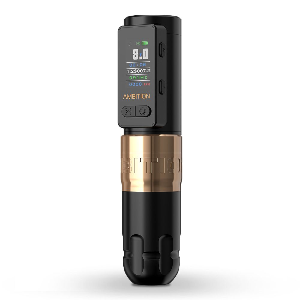 Ambition Soldier Max Wireless Tattoo Machine Pen