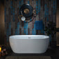 WOODBRIDGE 67" Acrylic Freestanding Bathtub Contemporary Soaking White Tub