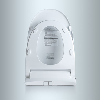 WOODBRIDGE Electronic Bidet Seat with Automatic open and close lid, Child Wash, Elongated Soft Close