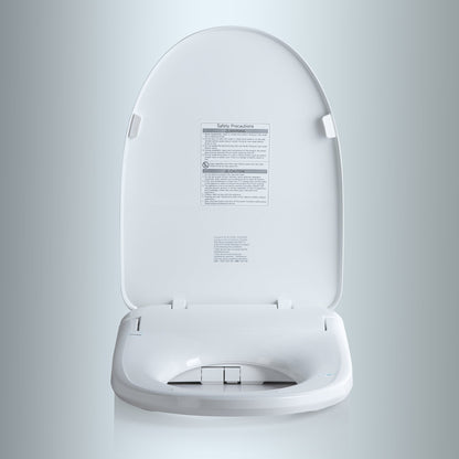 WOODBRIDGE Elongated 1-Piece Toilet with Advanced Auto Open & Close Bidet Smart Toilet Seat, Child Wash, 1000 Gram MaP Flushing Score, 1.28 GPF Dual, Water Sensed