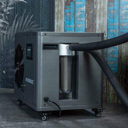 WOODBRIDGE 1.3HP Portable Chiller with Touch Screen Control Panel and Reusable Stainless Steel Filter