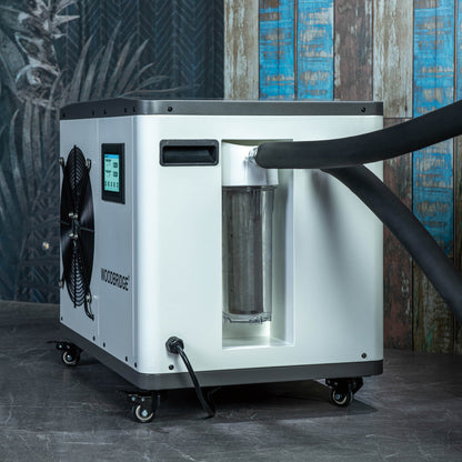 WOODBRIDGE 1.3HP Portable Chiller with Touch Screen Control Panel and Reusable Stainless Steel Filter