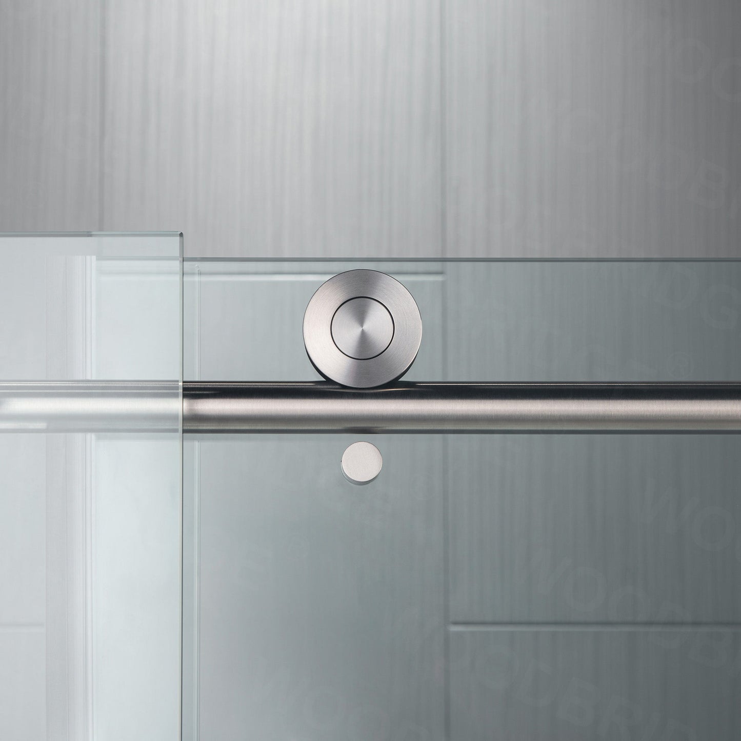 WOODBRIDGE MBSDC4876-B Frameless Shower Doors 44-48" Width x 76"Height with 3/8"(10mm) Clear Tempered Glass