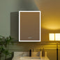 WOODBRIDGE Modern 19.75" W x 27.75" H Smart Storage Medicine Cabinet with Anti-Fog Mirror, LED Lighting, and Compact Design