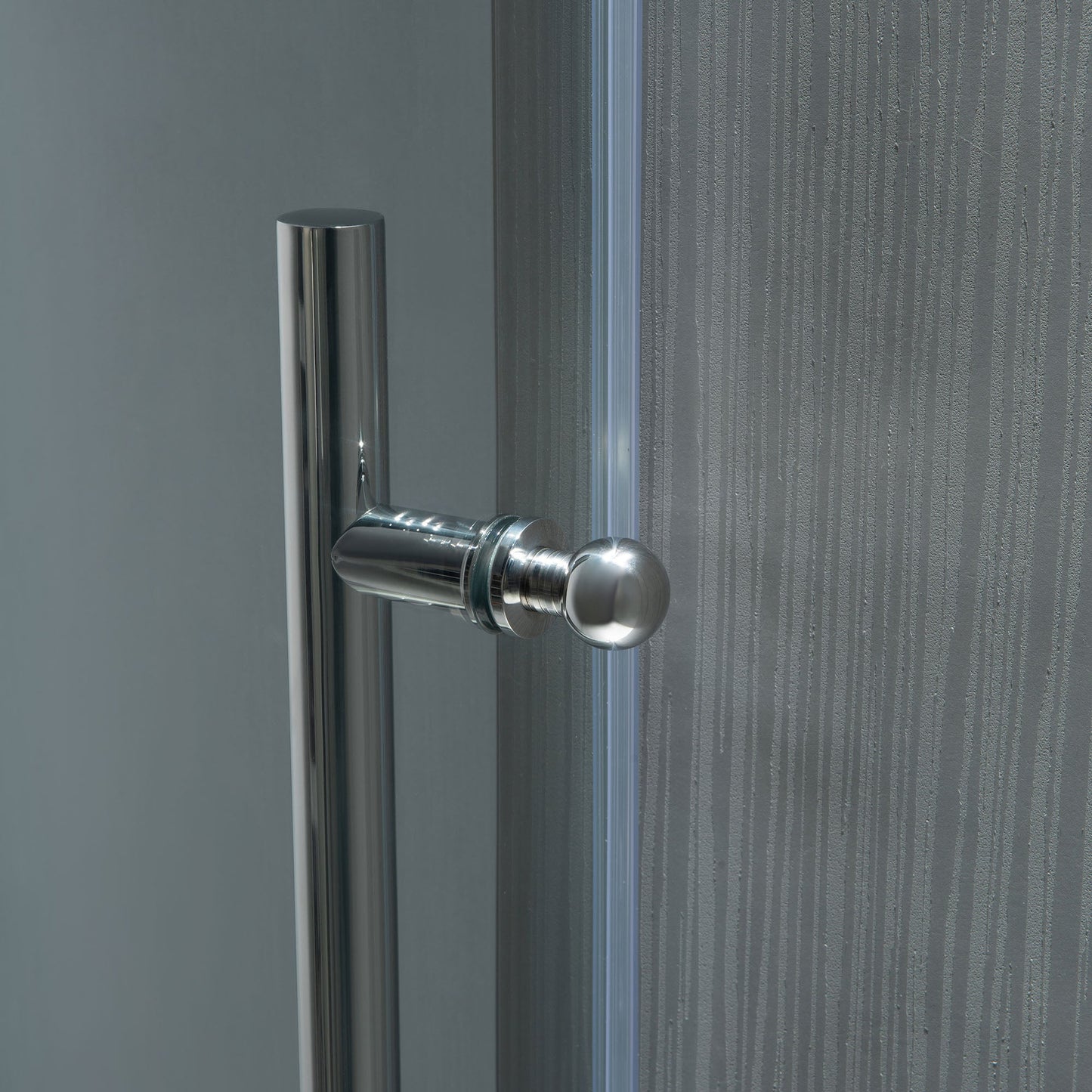WOODBRIDGE Frameless Shower Doors 68-72" Width x 76"Height with 3/8"(10mm) Clear Tempered Glass
