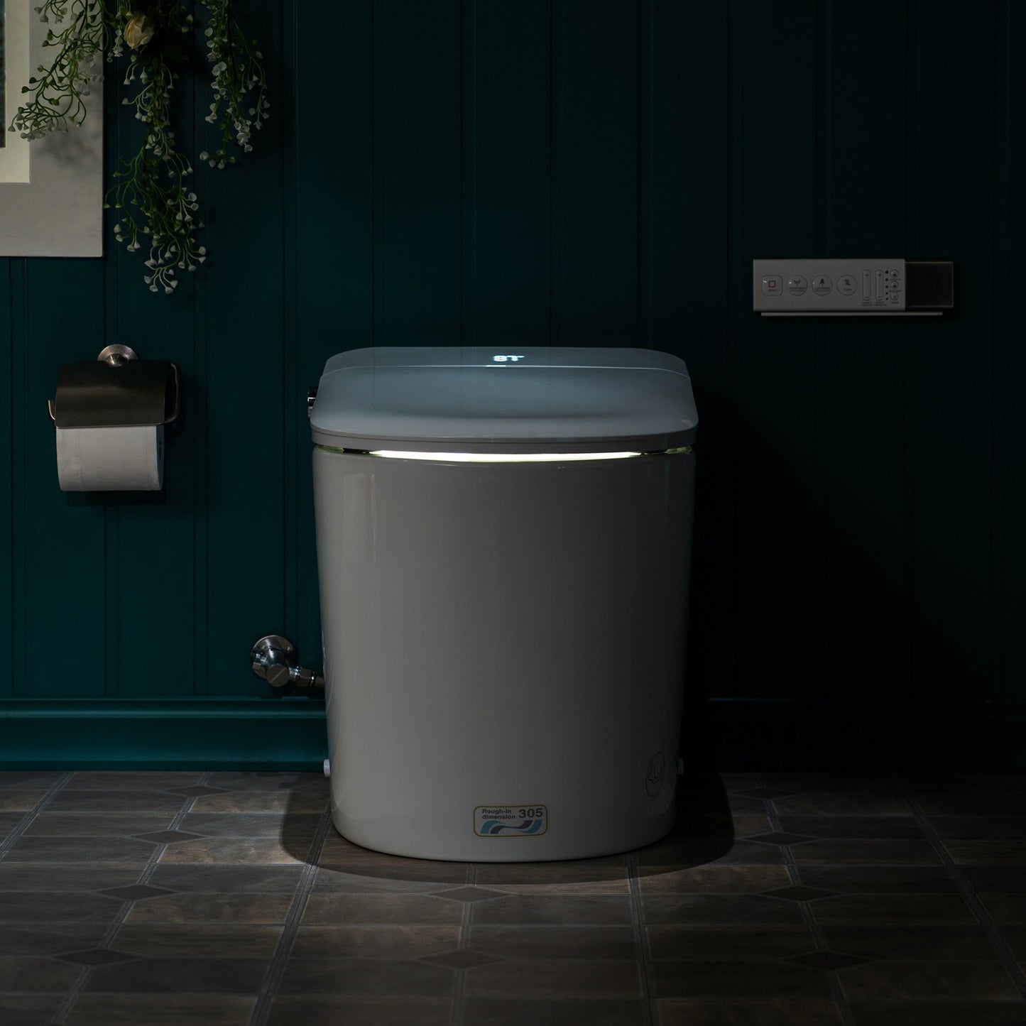WOODBRIDGE GT073 Smart Toilet with Auto Open/Close Lid, Foot Sensor, Zero Pressure System, Multi-Function Wash & Warm Air Dry – Ideal for Low Water Pressure Homes & Hygiene-Conscious Living