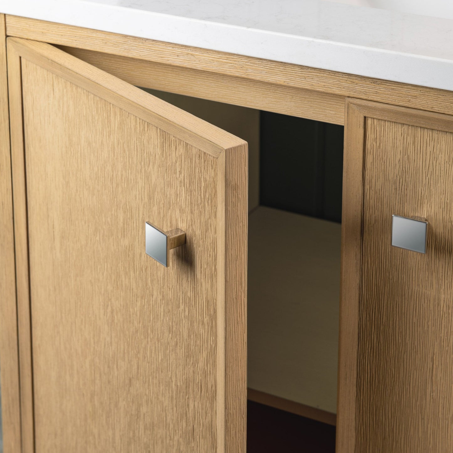 WOODBRIDGE 61" White Bathroom Vanity – Double Sink with Engineered Stone Top, Pre-drilled for 8 in. widespread faucets, Solid Wood Frame & Drawers, Fully Assembled and Ready for Installation