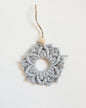 Macrame Snowflake Ornament