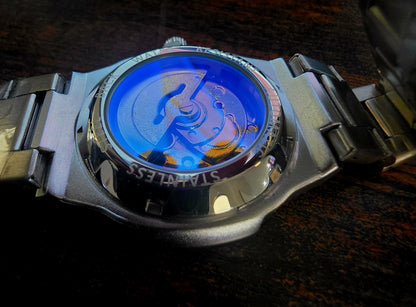 Dapr Watches- Men's Automatic Watch – Stainless Steel Case – "The Quincy"