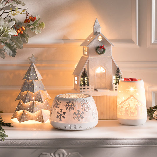 Radiant Beams Nativity Scentsy Warmer