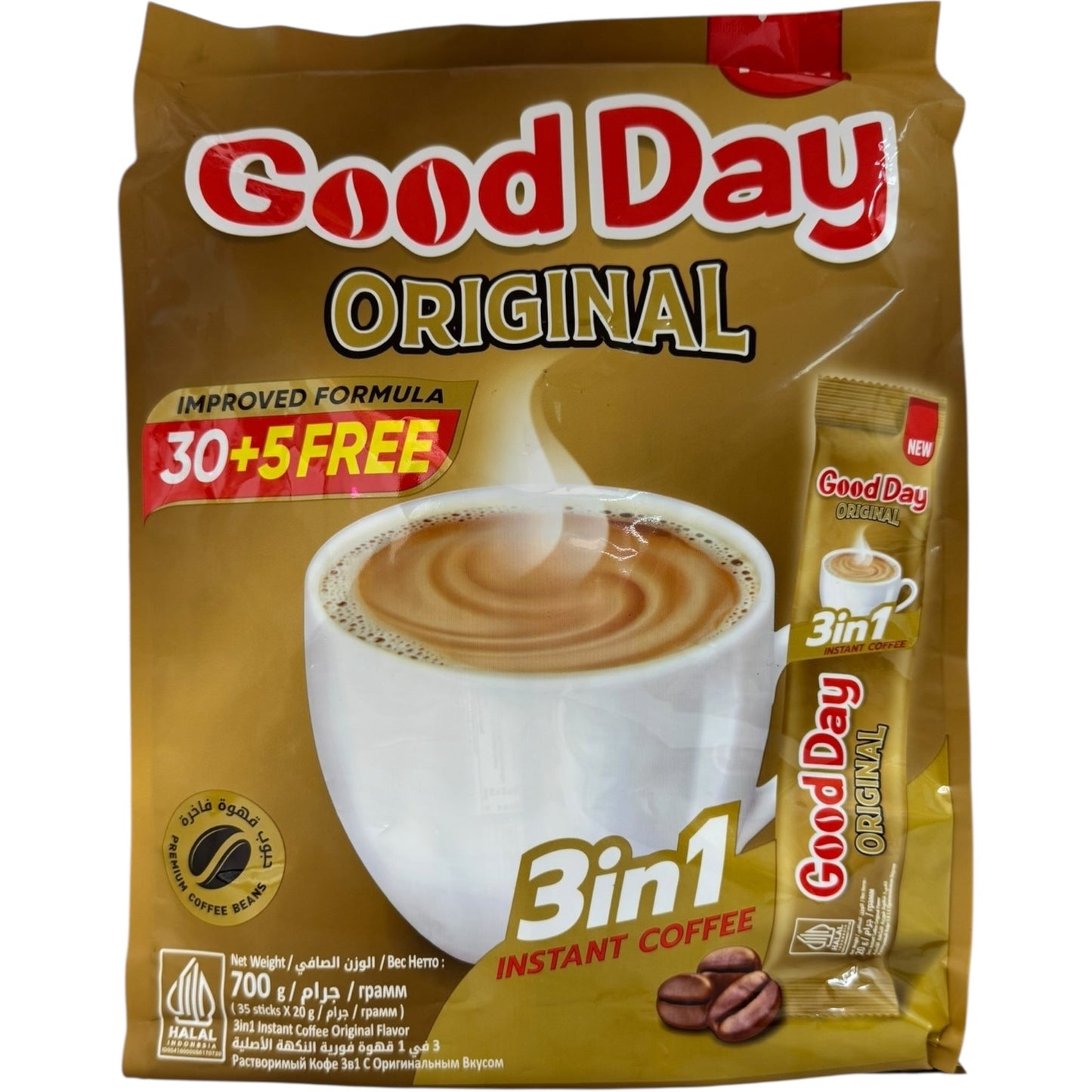 Good Day Instant Coffee - Original Blend 100g | Rich Flavor for a Perfect Start