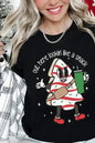 Christmas Cookie Graphic T-Shirt - "Lookin' Like a Snack" | Femstylo