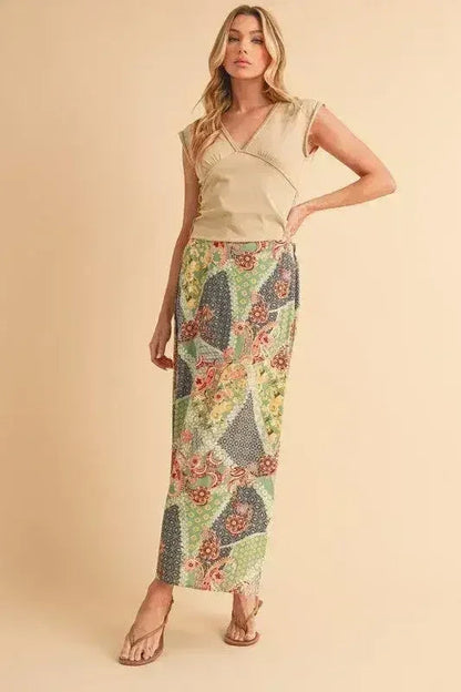 Bradyn Print Skirt