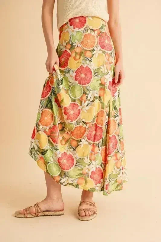 Bradyn Print Skirt
