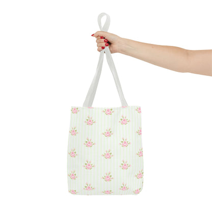 Customizable: Floral Pattern Tote Bag | Stylish Shopping Bag, Eco-Friendly Tote, Gift for Her, Beach Bag, Everyday Carryall