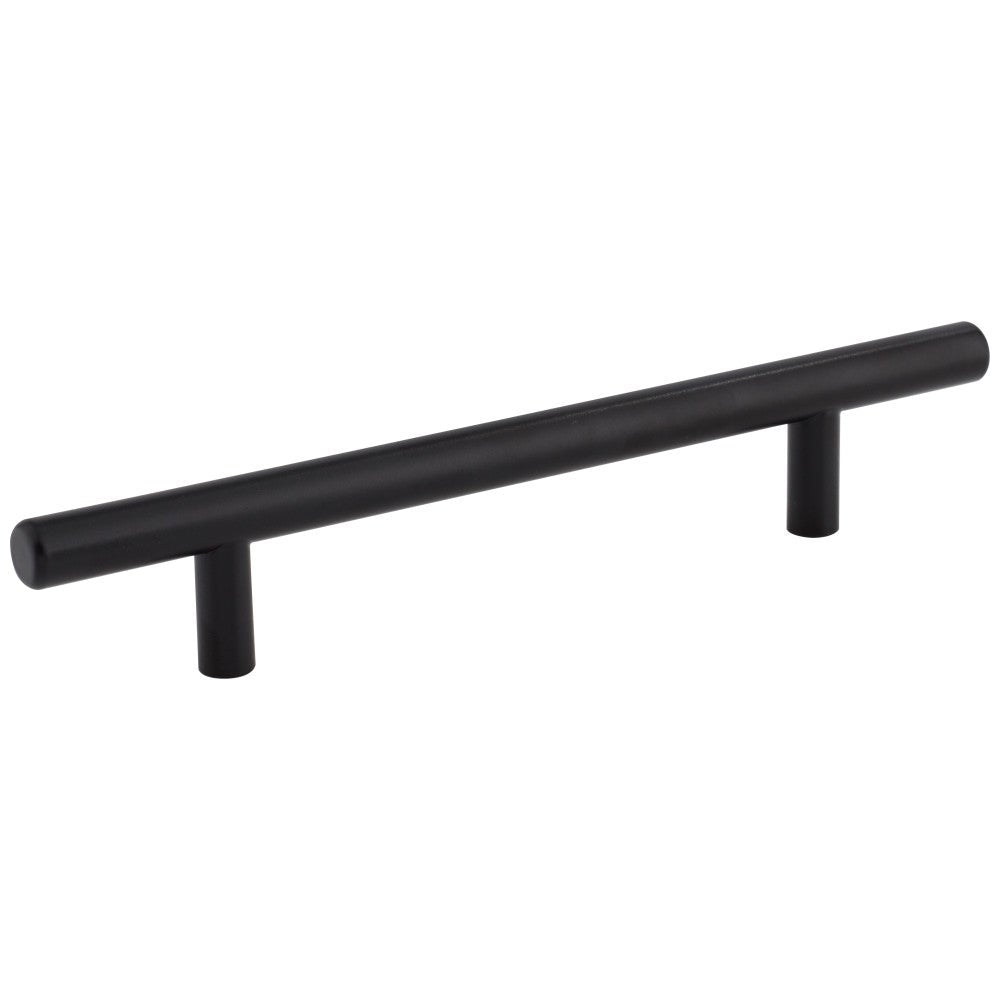 96 mm Center-to-Center Hollow Matte Black Stainless Steel Naples Cabinet Bar Pull
