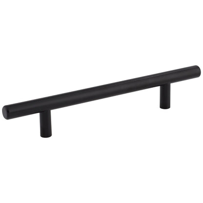 96 mm Center-to-Center Hollow Matte Black Stainless Steel Naples Cabinet Bar Pull