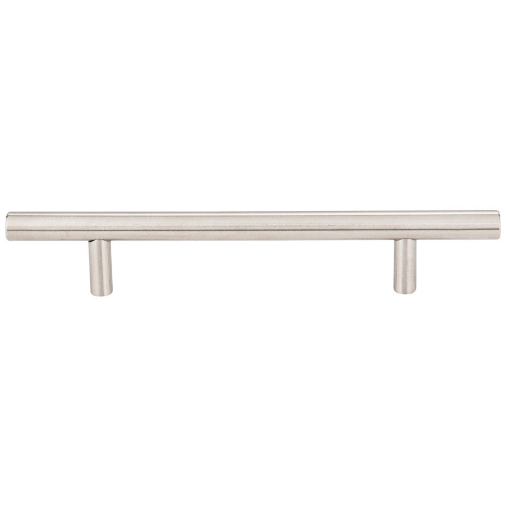 96 mm Center-to-Center Hollow Matte Black Stainless Steel Naples Cabinet Bar Pull