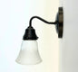 Delicate Frost and Clear Square/Cross Glass Wall Sconce/Pendant Light