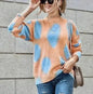 Pattern Drop Shoulder Sweater - Oversized Winter | Femstylo