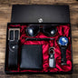 Mens Gift Set: Elegant Watch, Belt, and Wallet for Him - Perfect Men's Gift Set