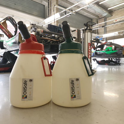 OILSAFE | LID - Stumpy Spout  | High-Flow | Oil & Fluid Transfer